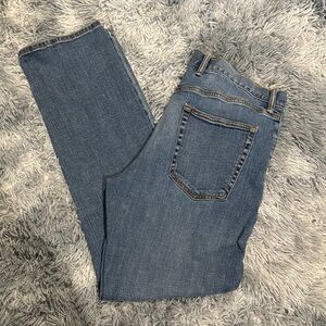 GAP Blue Straight Leg Jeans